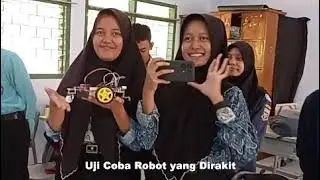 Pelatihan Robot Line Follower bagi Siswa SMA di Kab. Nganjuk