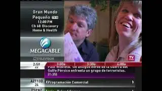 TV Guide Channel - Local listings - Los Mochis, Mexico (DVD090524)