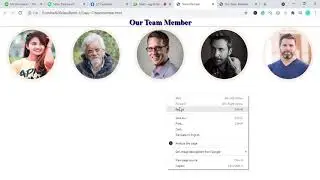 Web Design Basic Course in Bangla 2021|P3-Complete TeamSectionDesign By Using HTML and CSS|Class 17