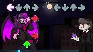 FNF - Hazy River: Animal but its Nora and Conner (animation testing)