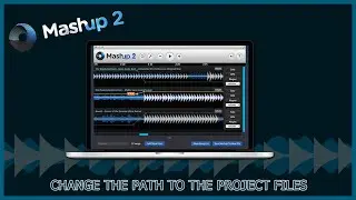 Меняем путь к файлам проекта . Change the path to the project files. Mashup 2