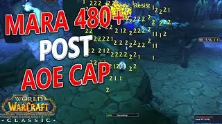WoW Classic - TBC Beta Mara 480+ Mage 1 Pull -- POST AOE CAP!