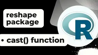 reshape package cast function example| reshape package tutorial | Restructuring datasets