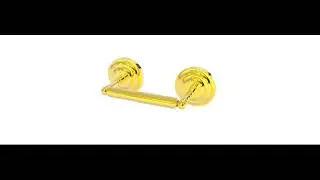 Allied Brass - Que New Collection 2 Post Toilet Tissue Holder QN-24-PB