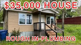 $35,000 House Flip | Rough-In Plumbing | Ep. 6
