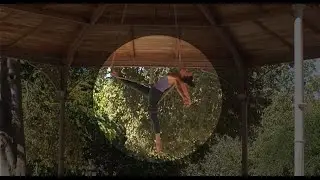 Acrobacias en Ciutadella (Barcelona)