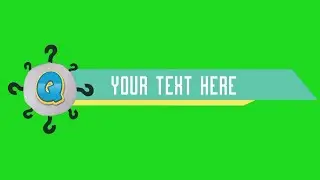 Free Lower third for Interview, Questions, Demo, News and reports. [HD]
