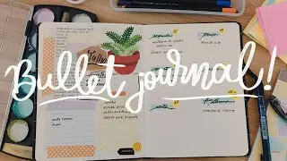 SE ORGANIZE COMIGO | ORGANIZAÇÃO FÁCIL NO BULLET JOURNAL com ADESIVOS!