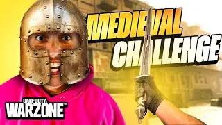 MEDIEVAL TIMES CHALLENGE in WARZONE ⚔ | Crossbow and Sword Only Gameplay