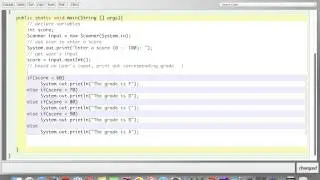 How to use if else and switch statements