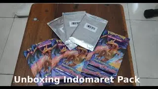Buka / Unboxing Pokemon TCG Booster versi Indomaret HASILNYA..............