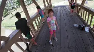 crazy lady at Community Park