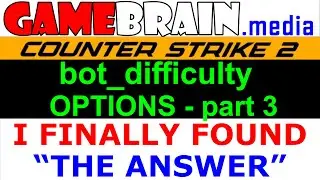 CS2 - BOT Difficulty Settings - SOLVED? They are for me!