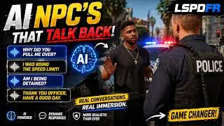 I Became a Sheriff… But the NPCs Started Talking Back (AI LSPDFR)