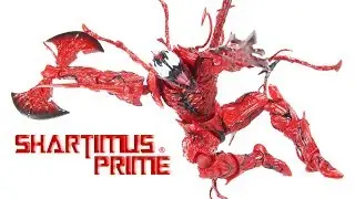 Revoltech Carnage Amazing Yamaguchi Figure Complex Marvel Comics Import Figure Review