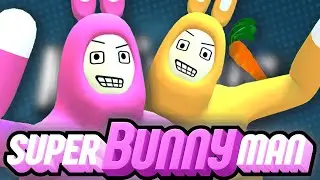 KICK me to the MOON?? | SUPER BUNNY MAN