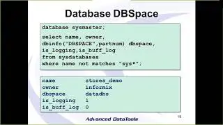Informix Databases Migrations, Exports & Imports (Part 1) by Mike Walker