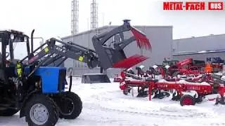 Обзор фронтального погрузчика КУН Metal Fach T219 для тракторов МТЗ