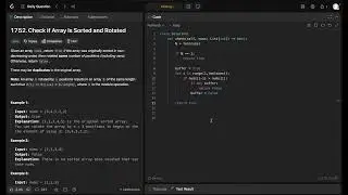 Leetcode 1752 - Check if Array Is Sorted and Rotated - Python