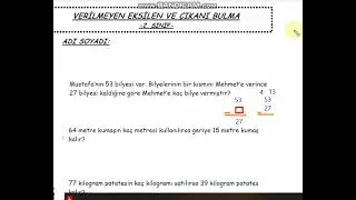 Eksilen ve Çıkanı Bulma Problem Çözümü