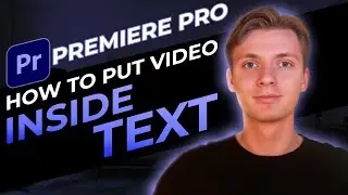 How To Put Video Inside Text In Premiere Pro