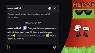 Beware of this Rust Twitch Drops Scam!