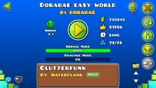 Geometry Dash - Dorabae easy world 100%