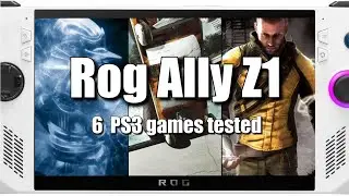 PS3 Emulation ( RPCS3 ) | Rog Ally Z1 | 6 Games Tested!