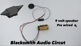 Add Realistic Blacksmith Forge Audio to your Models and Diorama