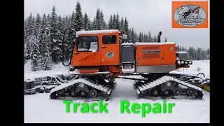 Tucker Groomer Track Repair-Not a Romantic Valentines Day...