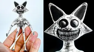 Making Zoonomaly - Monster Cat Sculptures Timelapse