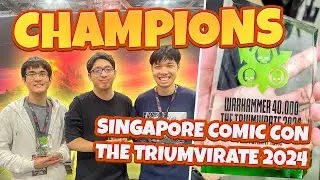 ประสบการณ์ได้แชมป์ Warhammer 40K ในงาน Singapore Comic Con The Triumvirate 2024
