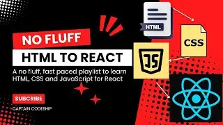07- HTML to React: No Fluff- Variables Declaration, Arithmetic and Comparison Operators in JS