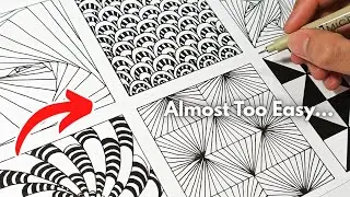 Zentangle Art for Beginners (Step-by-Step Tutorial)