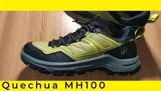 Quechua MH100 green trekking shoes