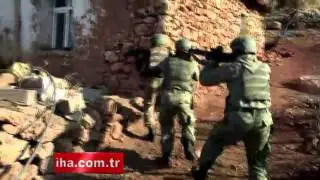 Silahlı terörist böyle vuruldu