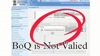 FIXED: BoQ IS Not Valied | BOQ FILE IS PROTECTED AND UNABLE TO READ BOQ FILE ERROR -amitjhatechnical