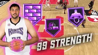 99 STRENGTH Sim Bhullar 2k24 MyPlayer Build ( UNGUARDABLE! )