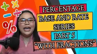 Word Problem: How to solve Percentage, Base and Rate Series PART 5 | Tagalog Explained |Titser Janna
