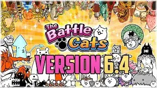 The Battle Cats | What's new in version 6.4? (Burger cat, Sushi Cat True Forms)
