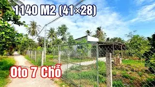 Nhà Vườn 1140 m2 (41×28) Xe 7 Chỗ Vào Nhà Gần Đường Cầu Rạch Miễu 2 Xã Sơn Hòa Huyện Châu Thành