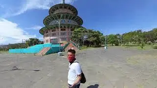 Insta360 One R - stop motion - at Pagoda TianTi, Kenjeran Park, Surabaya