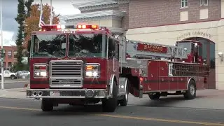Hayward Fire Dept. Truck 1 Responding