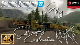 Farming Simulator 22 construction on the farm running smooth Erlengrat Ep #31 4k Resolution 60fps