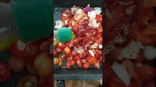 Roasted Tomato and Red Pepper Soup - (Home Made)