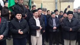 Арсланали Афанди .с.Н.Джунгутай провожают Устаза после маджлиса
