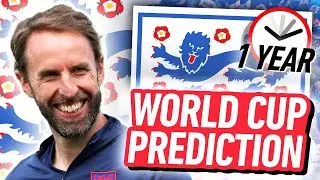PREDICTING ENGLAND'S 2022 WORLD CUP SQUAD 1 YEAR BEFORE