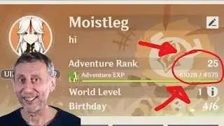 60K XP Genshin Impact World Ascension