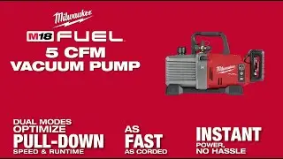 Milwaukee M18 FUEL 5CFM Vacuum Pump