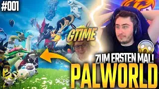 PALWORLD zum ERSTEN MAL mit GTIME🌱Repaz👑